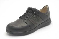 Finn-Comfort Fasano schwarz/carbon Nappaseda/Break Damen