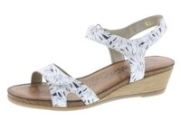 Remonte  weiss/royal Genua/Fleurprint Damen