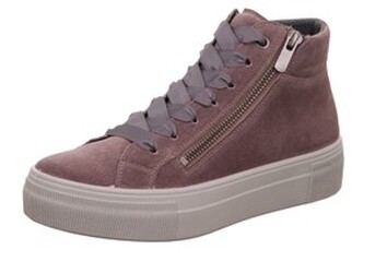 Legero Damenstiefletten LK \ LIMA DARK CLAY (GRAU) Velour Damen