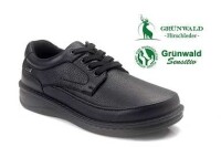 Grünwald Hirsch Schnürer schwarz   Herren