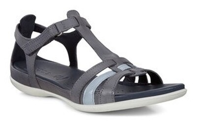 Ecco ECCO FLASH MARINE/DUSTY BLUE METALLIC Sambal/Droid Damen