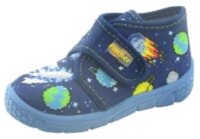 Fischer 611345 blaubunt Kinder-Klett-Haussti Hausschuhe