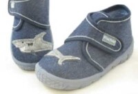 Fischer 611346 WATER Kinder-Klett-Haussti Hausschuhe