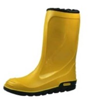 Fischer 201065 gelb Kinder-Gummistiefel Kinderschuhe