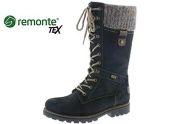 Remonte  schwarz/nero/kastanie/graphit Usedcalf/Brushnubuk/Ambor/Knit Damen