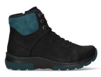 Wolky Ambient Antique nubuck Black/petrol  Damen