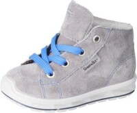 Ricosta ZAYNI graphit/blau Velour Kinderschuhe