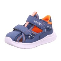 Legero Sandale Leder \ WAVE BLAU/ORANGE SYNTHETIK/TEXTIL...