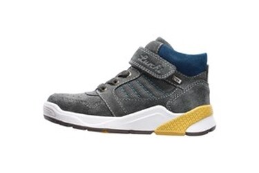 Lurchi Rubin-Tex BLACK OLIVE SUEDE TEXTILE Kinderschuhe