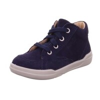 Legero Halbschuh Leder \ SUPERFREE blau Velour Kinderschuhe