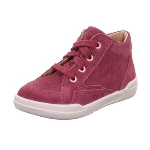 Legero Halbschuh Leder \ SUPERFREE PINK Velour Kinderschuhe