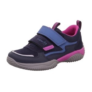 Legero Sportschuh Synthetik \ STORM BLAU/PINK SYNTHETIK/VELOUR/TEXTIL Kinderschuhe