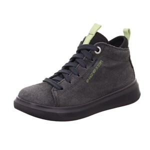 Legero Stiefelette Leder \ COSMO grau VELOUR/TEXTIL Kinderschuhe