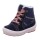Legero Stiefelette Leder \ GROOVY BLAU/ROSA VELOUR/TEXTIL Kinderschuhe