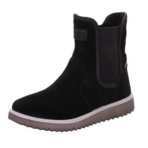 Legero Stiefelette Leder \ LORA SCHWARZ VELOUR/NAPPA Kinderschuhe