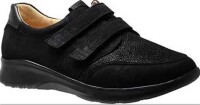 Ganter  SCHWARZ Softnubuk, Cobrastre Damen