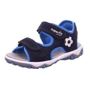 Legero Sandale Synthetik \ MIKE 3.0 BLAU/TÜRKIS VELOUR/TEXTIL Kinderschuhe