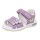 Legero Sandale Leder \ EMILY LILA/GELB Velour Kinderschuhe