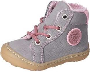 Ricosta GEORGIE graphit/rosa echt Leder Kinderschuhe