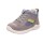 Legero Stiefelette Leder \ UNIVERSE GRAU/BLAU VELOUR/TEXTIL Kinderschuhe