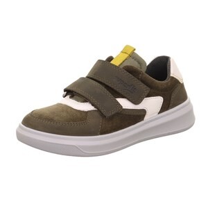 Legero Halbschuh Leder \ COSMO GRÜN/WEIß VELOUR/NUBUK/TEXTIL Kinderschuhe