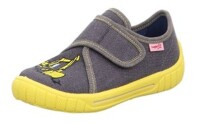 Legero Hausschuh Textil \ BILL GRAU/GELB TEXTIL Hausschuhe