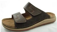 Fischer Pantolette havanna   Herren