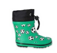 Beck Gummistiefel Fussball grün   Kinderschuhe