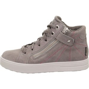 Legero Stiefelette Leder \ STELLA grau VELOUR/EFFEKTLEDER/TEXTIL Kinderschuhe