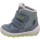 Legero Stiefelette Leder \ GROOVY BLAU/HELLGRÜN VELOUR/TEXTIL Kinderschuhe