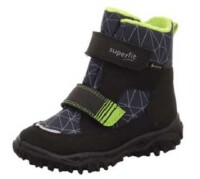 Legero \ HUSKY SCHWARZ/HELLGRÜN TEXTIL Kinderschuhe