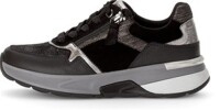 Gabor Shoes  Schwarz kombi Paolo/Samtch k. Damen