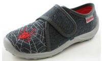 Fischer 642358666 Hausschuh junge grau...