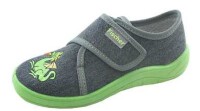 Fischer 611633 Kinder-Hausschuh Junge grau  Hausschuhe