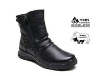 Grünwald 10192 S Damen Boots SCHWARZ softnappa Damen