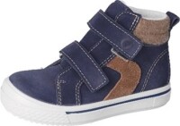 Ricosta MATS nautic/braun echt Leder Kinderschuhe