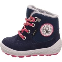 Legero Stiefelette Leder \ GROOVY BLAU/PINK VELOUR/TEXTIL...