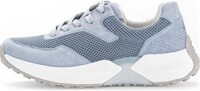 Gabor Shoes Halbschuh Mesh hellblau azur Mesh/Samtchevr....