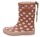 Bisgaard Gummistiefel Sweethearts braun / beige  Kinderschuhe