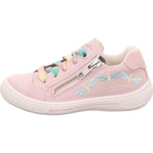 Legero  ROSA/HELLGRÜN Velour Kinderschuhe