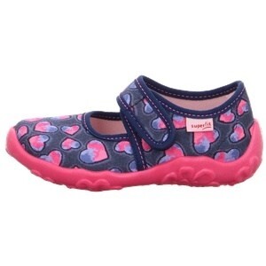 Legero Hausschuh Textil \ BONNY BLAU/PINK TEXTIL Hausschuhe